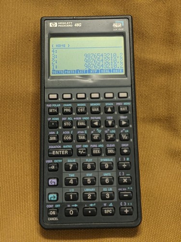 48g graphing scientific - hp,